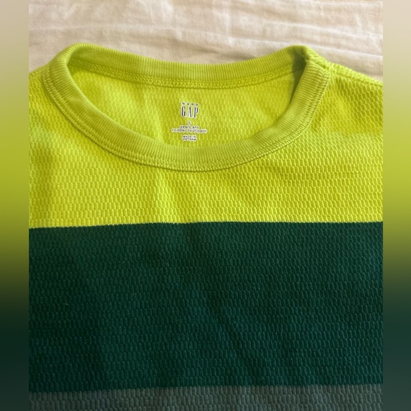 Gap waffle shirt color block size 5 - Picture 3 of 6